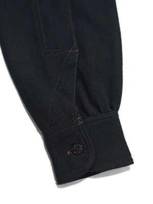 画像6: 【 Pherrow's（フェローズ） 】 ウールCPOシャツジャケット [ CPO Shirts Jacket ] [ NAVY ]