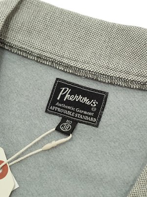 画像8: 【 Pherrow's（フェローズ） 】 スウェットカーディガン [ Sweat Cardigan ] [ H.GRAY ]