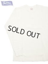 【 Pherrow's x Healthknit （フェローズ x ヘルスニット） 】 コラボサーマルTシャツ [ Thermal King ] [ NATURAL ] 