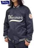 【 Pherrow's（フェローズ） 】　スタジアムジャケット [ NYLON STADIUM JACKET ] [ NAVY ]
