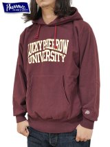 【 Pherrow's（フェローズ） 】　 リバースウィーブパーカー [ REVERSE SWEAT HOODIE ] [ BURGUNDY ]