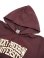 画像5: 【 Pherrow's（フェローズ） 】　 リバースウィーブパーカー [ REVERSE SWEAT HOODIE ] [ BURGUNDY ] (5)