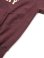 画像9: 【 Pherrow's（フェローズ） 】　 リバースウィーブパーカー [ REVERSE SWEAT HOODIE ] [ BURGUNDY ] (9)