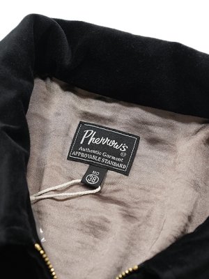 画像10: 【 Pherrow's（フェローズ） 】　別珍ベトジャン [ VIETNUM JACKET ] [ Deth From Above ] [ BLACK ]