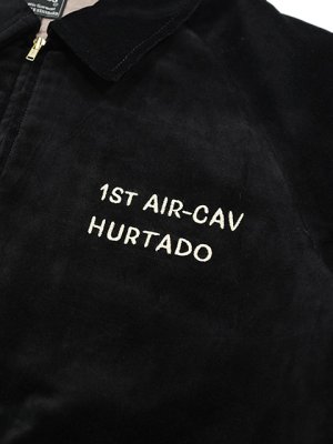 画像4: 【 Pherrow's（フェローズ） 】　別珍ベトジャン [ VIETNUM JACKET ] [ Deth From Above ] [ BLACK ]