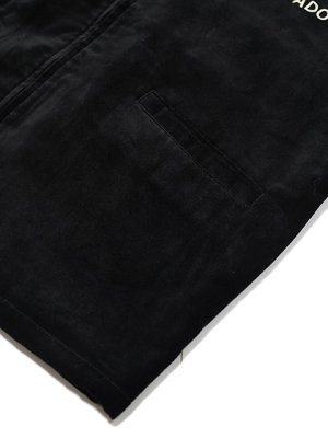 画像7: 【 Pherrow's（フェローズ） 】　別珍ベトジャン [ VIETNUM JACKET ] [ Deth From Above ] [ BLACK ]