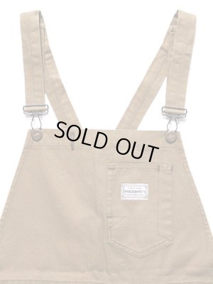 画像2: 【 Pherrow's（フェローズ） 】　2710A　ウォバッシュオーバーオール　[ Low Back Style Overall ]　[ Brown Canvas ]
