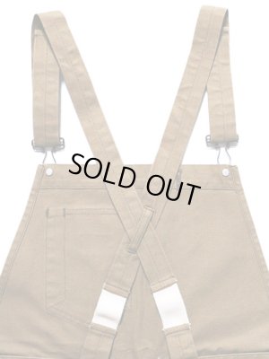画像7: 【 Pherrow's（フェローズ） 】　2710A　ウォバッシュオーバーオール　[ Low Back Style Overall ]　[ Brown Canvas ]