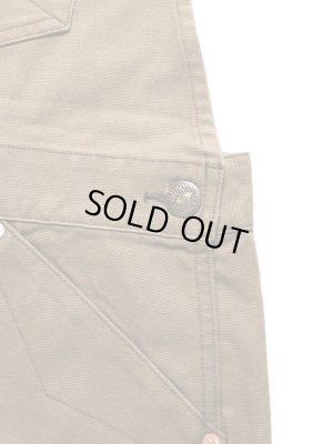 画像4: 【 Pherrow's（フェローズ） 】　2710A　ウォバッシュオーバーオール　[ Low Back Style Overall ]　[ Brown Canvas ]