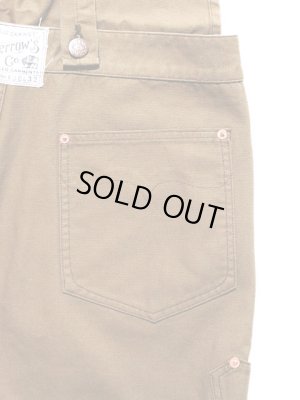 画像9: 【 Pherrow's（フェローズ） 】　2710A　ウォバッシュオーバーオール　[ Low Back Style Overall ]　[ Brown Canvas ]
