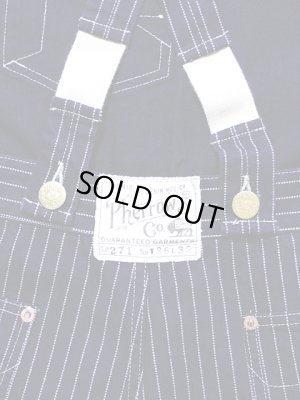 画像10: 【 Pherrow's（フェローズ） 】　2710A-W　ウォバッシュオーバーオール　[ Low Back Style Overall ]　[ Indigo Wabash ]