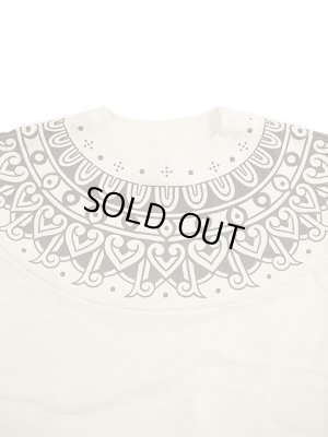 画像4: 【 FULLCOUNT（フルカウント） 】　トライバルパターンスウェット　[ Tribal Pattern Sweatshirts ] [ 雪柄スウェット ] [ ECRU ]