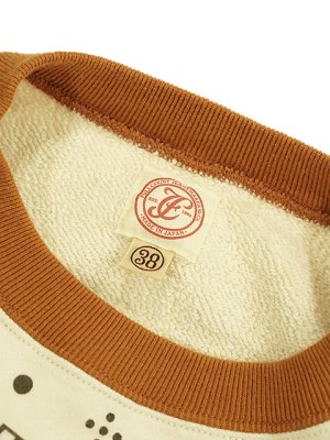 画像6: 【 FULLCOUNT（フルカウント） 】　トライバルパターンスウェット　[ Tribal Pattern Sweatshirts ] [ 雪柄スウェット ] [ CAMEL ]