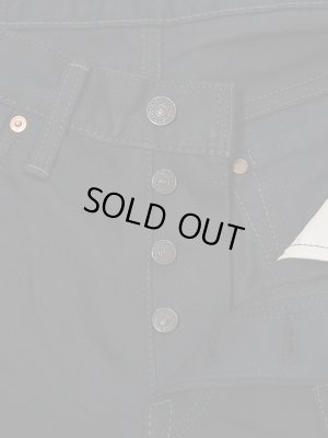 画像5: 【 UES（ウエス） 】　【 14.9oz 】 ダブルニーパンツ　[ Double Knee Pants ] [ Black denim ]