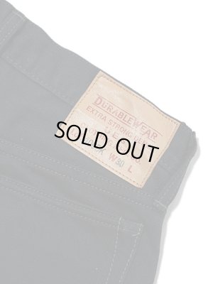 画像12: 【 UES（ウエス） 】　【 14.9oz 】 ダブルニーパンツ　[ Double Knee Pants ] [ Black denim ]