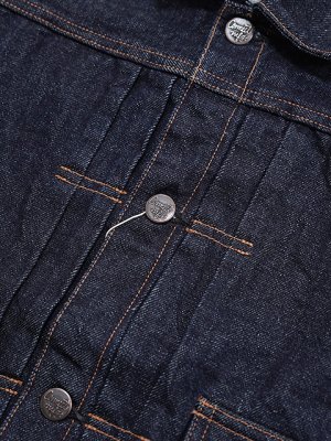 画像5: 【 Pherrow's（フェローズ） 】 13.5oz. DENIM JACKET [ Stronghold 1st Type ] [ One Wash ]