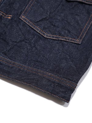 画像6: 【 Pherrow's（フェローズ） 】 13.5oz. DENIM JACKET [ Stronghold 1st Type ] [ One Wash ]