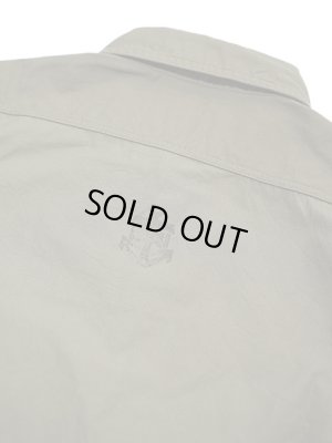 画像6: 【 FULLCOUNT（フルカウント） 】　U.S.N ユーティリティーシャツ　[ U.S.Navy OD Poplin Shirt ]