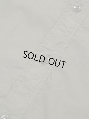 画像7: 【 FULLCOUNT（フルカウント） 】　U.S.N ユーティリティーシャツ　[ U.S.Navy OD Poplin Shirt ]