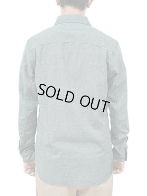 画像2: 【 FULLCOUNT（フルカウント） 】　杢シャンブレーワークシャツ　[ Covert Chambray Work Shirt ]