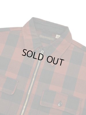 画像3: 【 FULLCOUNT（フルカウント） 】　ハーフジッププルオーバーシャツ 　[ Half Zip Pullover Classic Buffalo Check Shirt ]