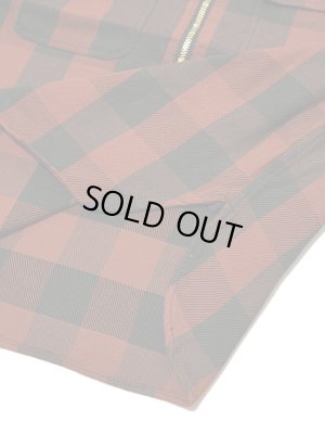 画像7: 【 FULLCOUNT（フルカウント） 】　ハーフジッププルオーバーシャツ 　[ Half Zip Pullover Classic Buffalo Check Shirt ]