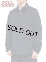 【 FULLCOUNT（フルカウント） 】　U.S.N CPOシャツ　[ Wool CPO Shirt ]