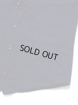 画像4: 【 STUDIO D'ARTISAN（ステュディオダルチザン） 】　インディゴドビークロスベスト　[ DOBBY CLOTH VEST ]