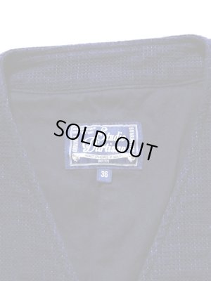 画像6: 【 STUDIO D'ARTISAN（ステュディオダルチザン） 】　インディゴドビークロスベスト　[ DOBBY CLOTH VEST ]