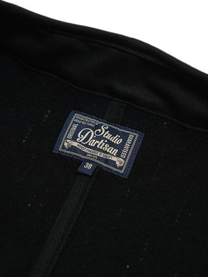 画像9: 【 STUDIO D'ARTISAN（ステュディオダルチザン） 】　絣染ビーチクロスベスト　[ KASURI BEACH CLOTH VEST ]