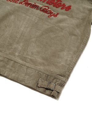 画像9: 【 STUDIO D'ARTISAN（ステュディオダルチザン）　】　コーデュロイジャケット [ Corduroy Jacket ] [ DARTISAN MOTORS ] [ GRAY ] 