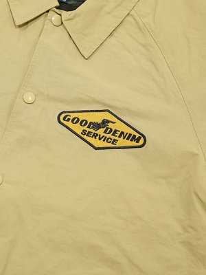 画像4: 【 STUDIO D'ARTISAN（ステュディオダルチザン）　】　60/40クロスコーチジャケット　[ GOOD DENIM SERVICE ] [ BEIGE ] 