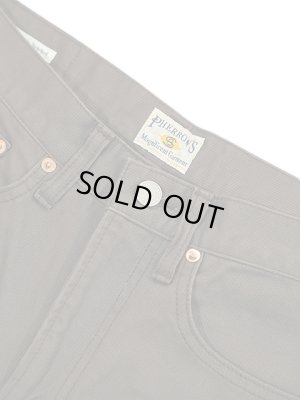 画像3: 【 Pherrow's（フェローズ） 】　コットンピケパンツ　[ COTTON PIQUE PANTS ] [ CHARCOAL ]