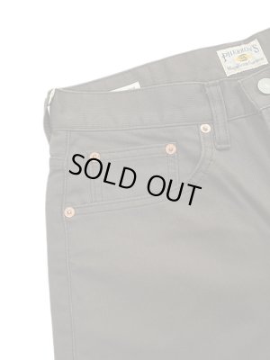 画像4: 【 Pherrow's（フェローズ） 】　コットンピケパンツ　[ COTTON PIQUE PANTS ] [ CHARCOAL ]