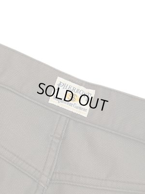 画像7: 【 Pherrow's（フェローズ） 】　コットンピケパンツ　[ COTTON PIQUE PANTS ] [ CHARCOAL ]