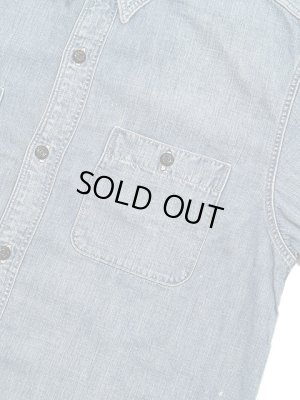 画像6: 【 FULLCOUNT（フルカウント） 】　【 8oz. 】 デニムワークシャツ　[ Denim Work Shirt ] [ Used Wash ]