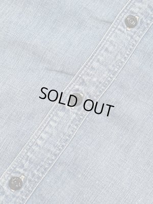 画像7: 【 FULLCOUNT（フルカウント） 】　【 8oz. 】 デニムワークシャツ　[ Denim Work Shirt ] [ Used Wash ]