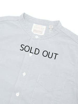 画像3: 【 FULLCOUNT（フルカウント） 】　【 5oz. 】スタンドカラーシャンブレーシャツ 　[ Stand Collar Chambray Shirt ]