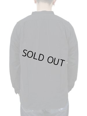 画像2: 【 FULLCOUNT（フルカウント） 】　【 5oz. 】スタンドカラーシャンブレーシャツ 　[ Stand Collar Chambray Shirt ]