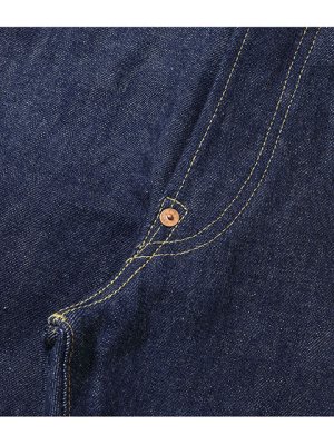画像11: SUGAR CANE Super “Denim” Collectibles（シュガーケンスーパーデニムコレクタブルズ） 】14.25oz. BLUE DENIM WAIST OVERALLS  [ 1942 MODEL] [ #05 ]