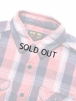 画像3: 【 UES（ウエス） 】　先染めヘビーチェックネルシャツ　[ PINK ]