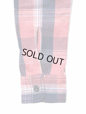 画像5: 【 UES（ウエス） 】　先染めヘビーチェックネルシャツ　[ PINK ]