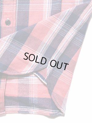 画像6: 【 UES（ウエス） 】　先染めヘビーチェックネルシャツ　[ PINK ]
