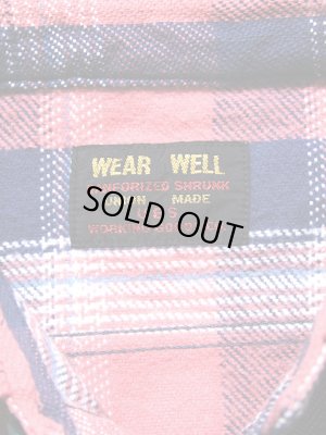 画像8: 【 UES（ウエス） 】　先染めヘビーチェックネルシャツ　[ PINK ]