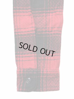 画像5:  【 UES（ウエス） 】　エクストラヘビーチェックネルシャツ　[ RED ]