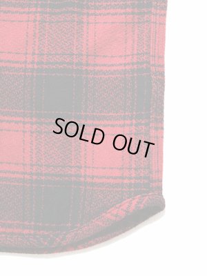 画像6:  【 UES（ウエス） 】　エクストラヘビーチェックネルシャツ　[ RED ]