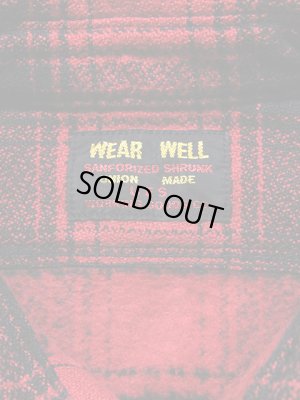 画像9:  【 UES（ウエス） 】　エクストラヘビーチェックネルシャツ　[ RED ]