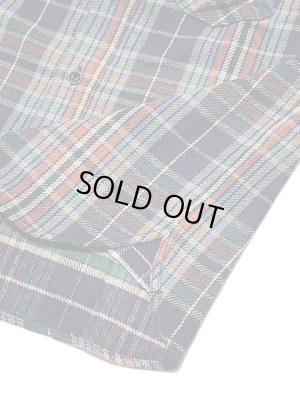 画像5: 【 UES（ウエス） 】　先染めヘビーチェックネルシャツ　[ NAVY ]