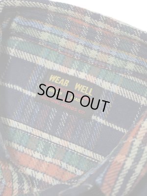 画像8: 【 UES（ウエス） 】　先染めヘビーチェックネルシャツ　[ NAVY ]