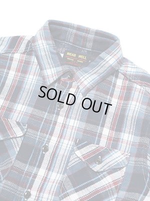 画像3: 【 UES（ウエス） 】　先染めヘビーチェックネルシャツ　[ NAVY ]